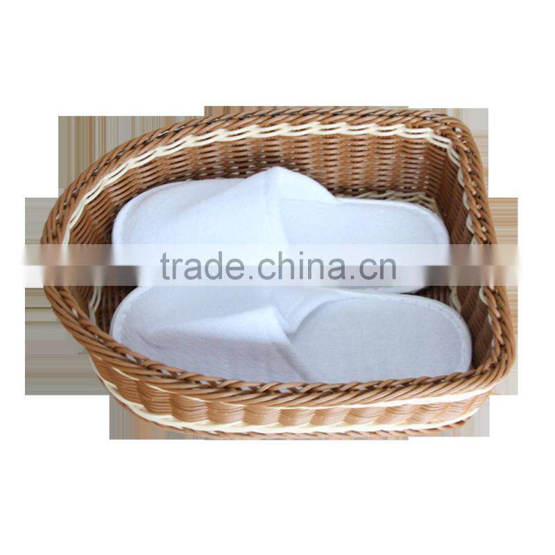 Good quality home and hotel custom hand woven rattan baskets
