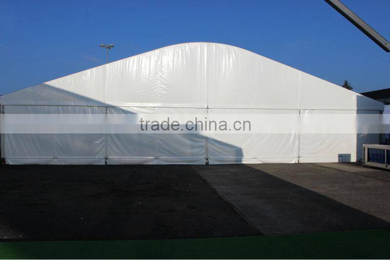 Big concert hall tent party tent curved roof