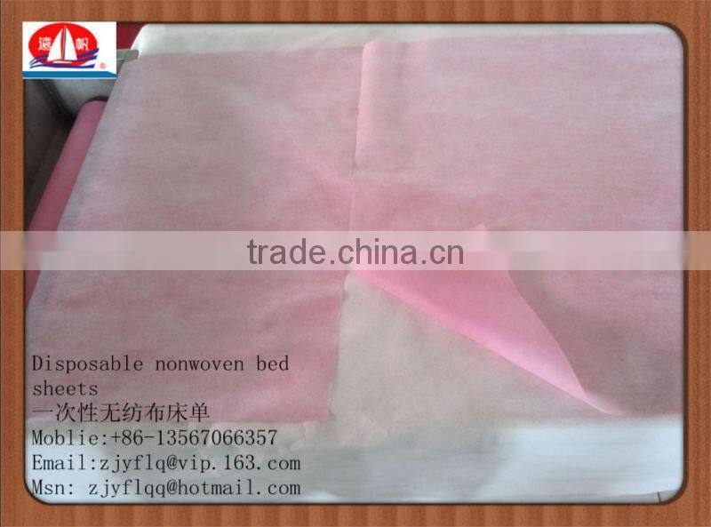 Disposable nonwoven bed sheets