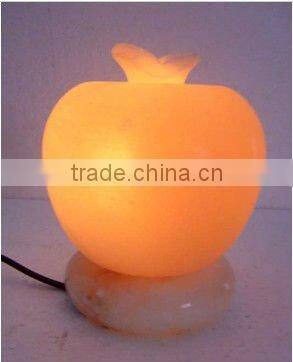 Light Pink Globe Himalayan Crystal Rock Salt Lamps