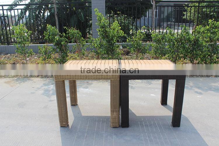 Best Furniture Dinette Set PE Rattan Table