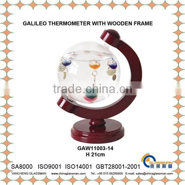 best popular desktop decoration galileo thermometer YG16901-PEARL