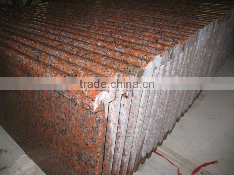 G562 maple red granite indoor steps