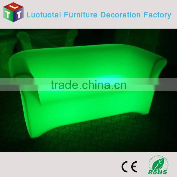 Colorful led sofa/living room sofa set/lounge sofa furniuture