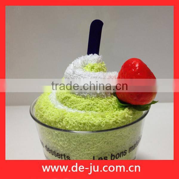 Colorful Shape Wedding Gift Cake Towel