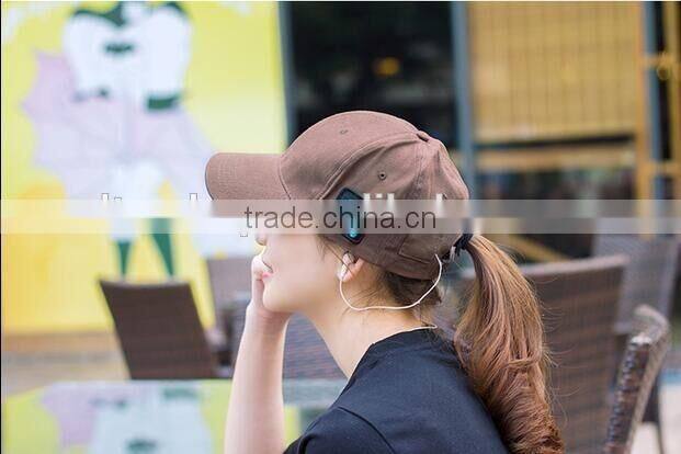 Bluetooth Music Sunhat Mesh Cap Summer Sun Hat Fashion Smart Bluetooth Music Headset Hat Baseball Caps For Sale