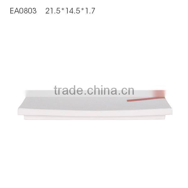 High quality and fashionable home decoration polyresin jewelry and fruit tray