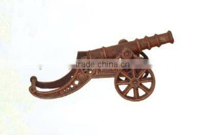 ornamental cast iron cannon