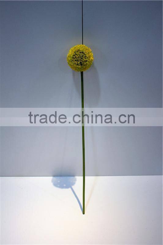 Home and outdoor garden table wedding gate decoration 60cm or 24inches H artificial fake hands yellow onion flowers E04 0607