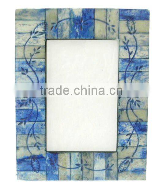 Hand Carved Bone Photo frame