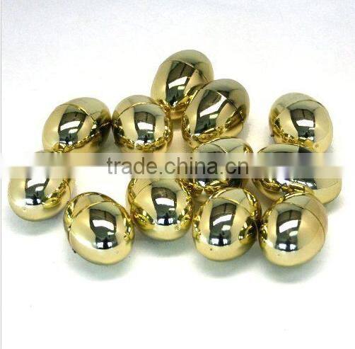 Decorative plastic easter egg