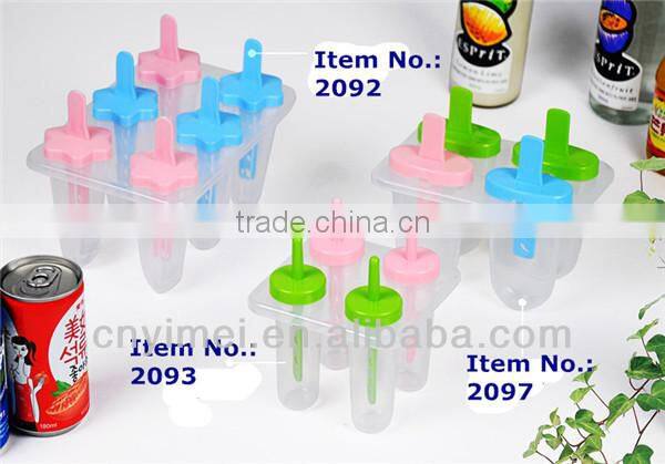 emc 2097 New Plastic Home popsicle mould ice lolly maker in kitchen