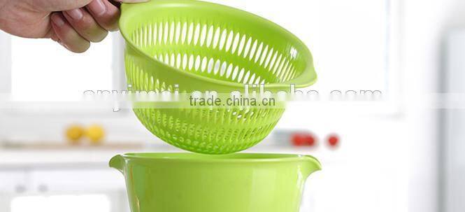 emc plastic strainers for kitchen use, Mini round shape plastic vegetable strainers