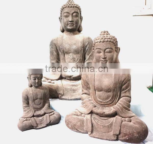 home or garden fiberglass buddha statue