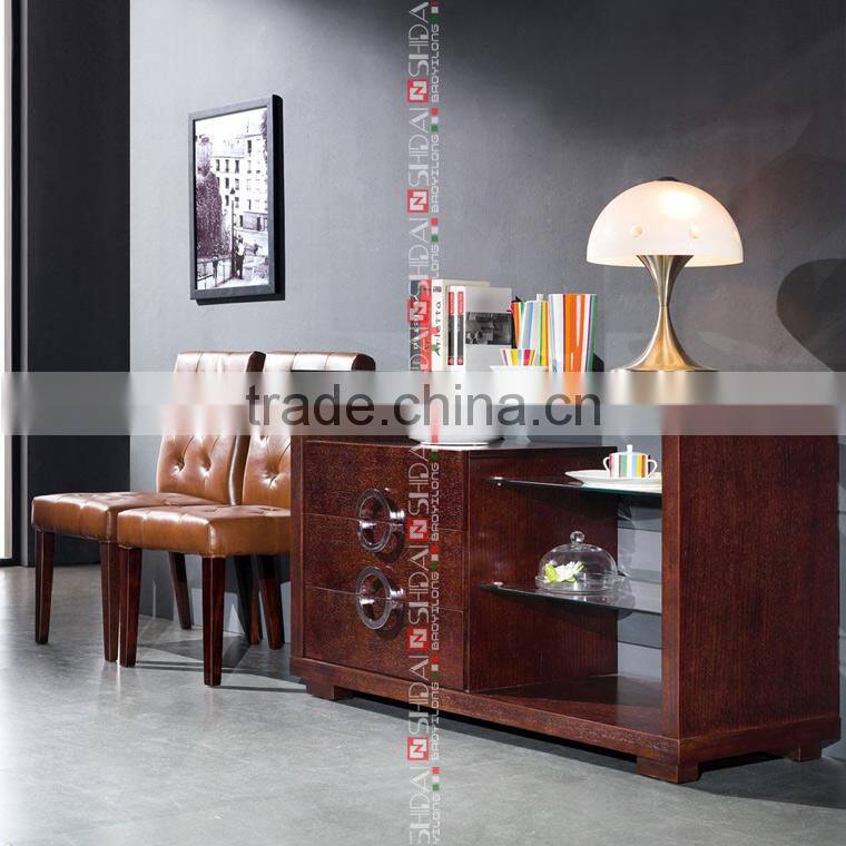 mirrored sideboard / sideboards / modern high gloss sideboard N6316