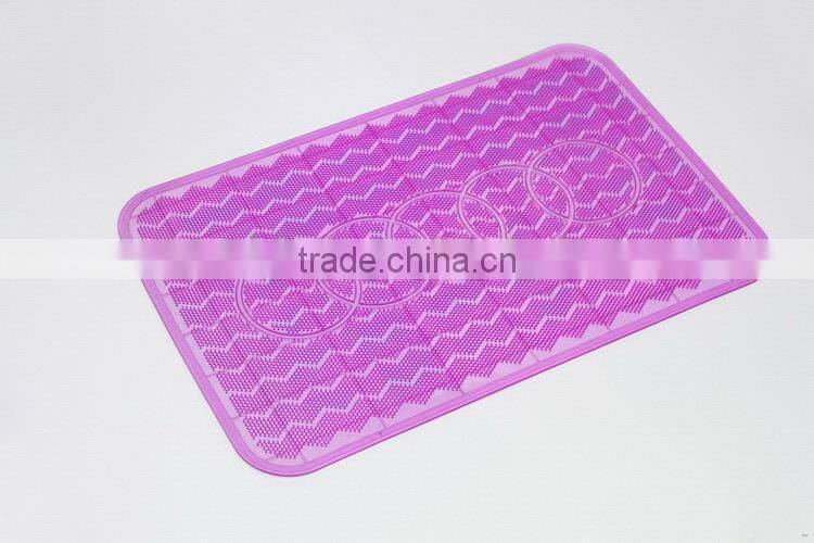 High quality wood grain pvc bath tube mat