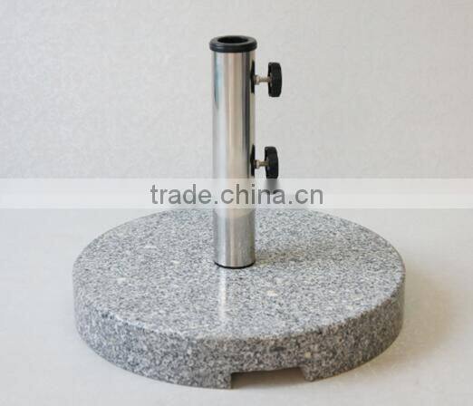 40KGS Garden Handle Round Marble Parasol Base CMRH-40