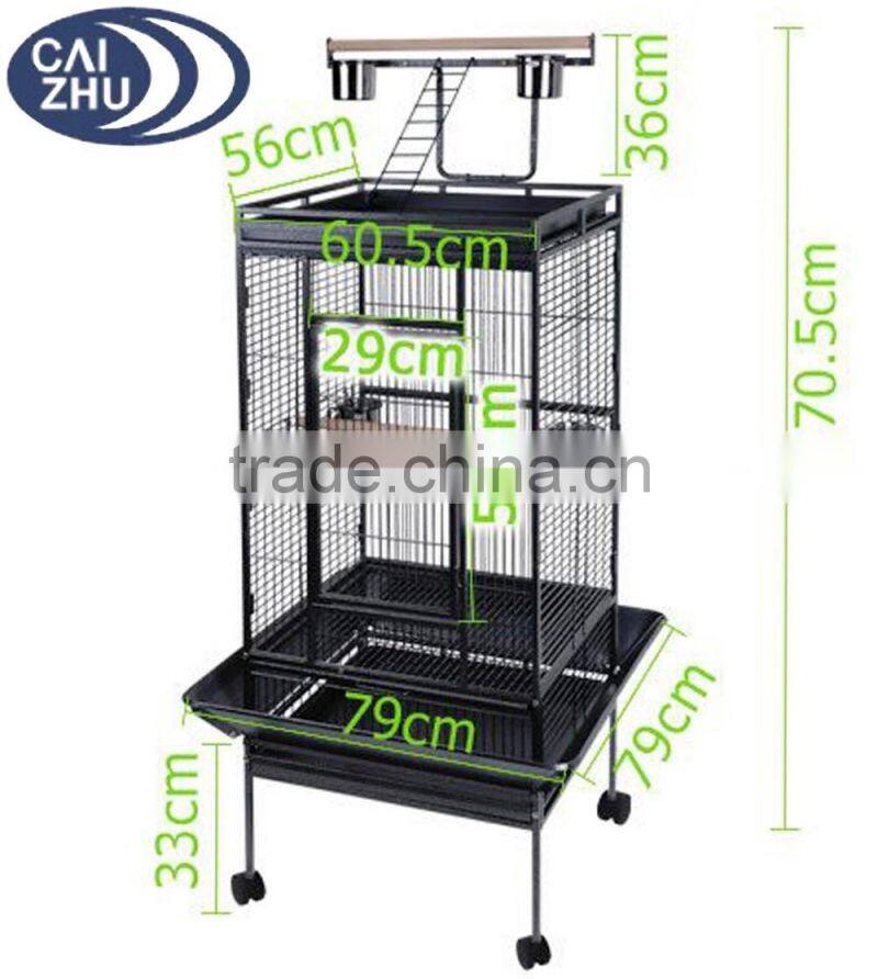 Parrot Pet Aviary Bird Cage 170cm Black Shopiverse Deal