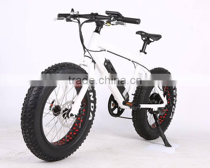 2017 New design 20 inch 36V 350W non-foldable electric fat bike
