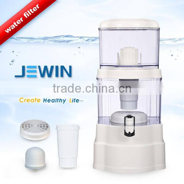 22L mineral pot ceramic water filter with activated carbon
