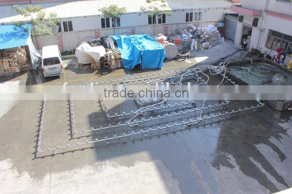 customized music dancing ganesh water fountain with lights