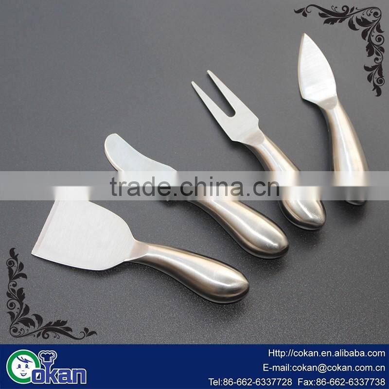 Small size stainless steel cheese fork,cheese knife/spatula/turner,cheese tool CK-KS025
