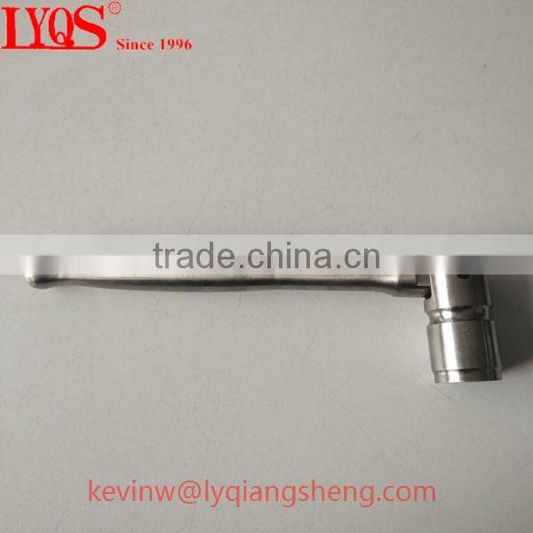 Titanium socket and handle scaffolding wrench spanner