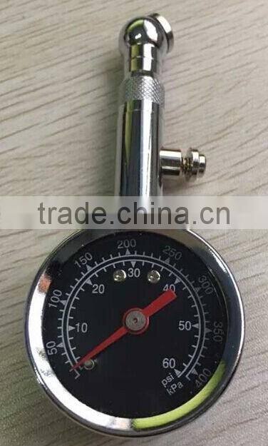 Tyre Pressure Gauge With 4pcs deflator in case for cars
