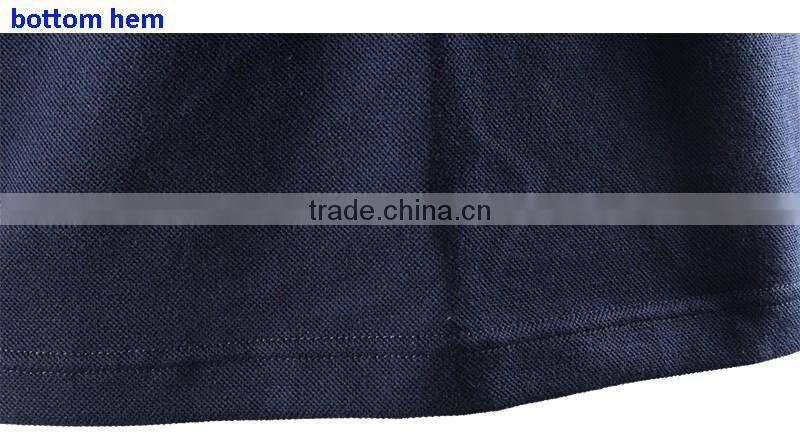 2016 Black Cotton Mens Polo Shirt