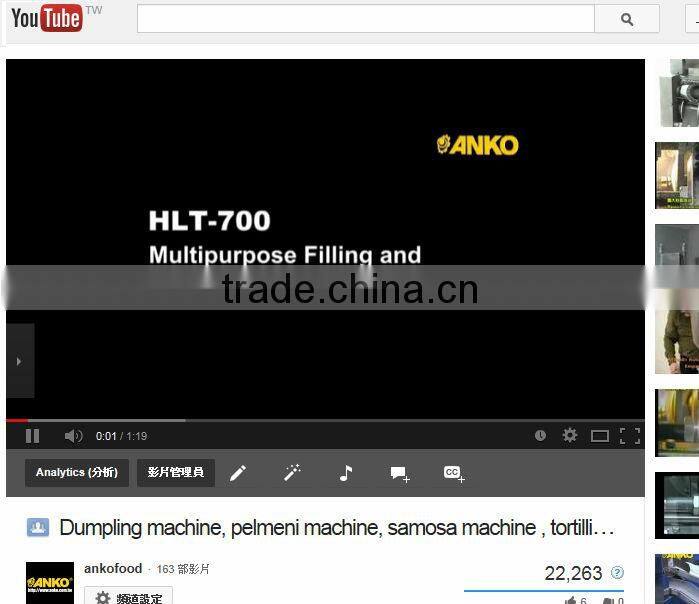 Anko scale making freezing filling frozen apple pie machine