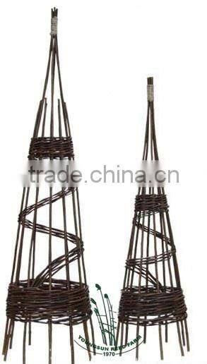 gardening willow obelisk