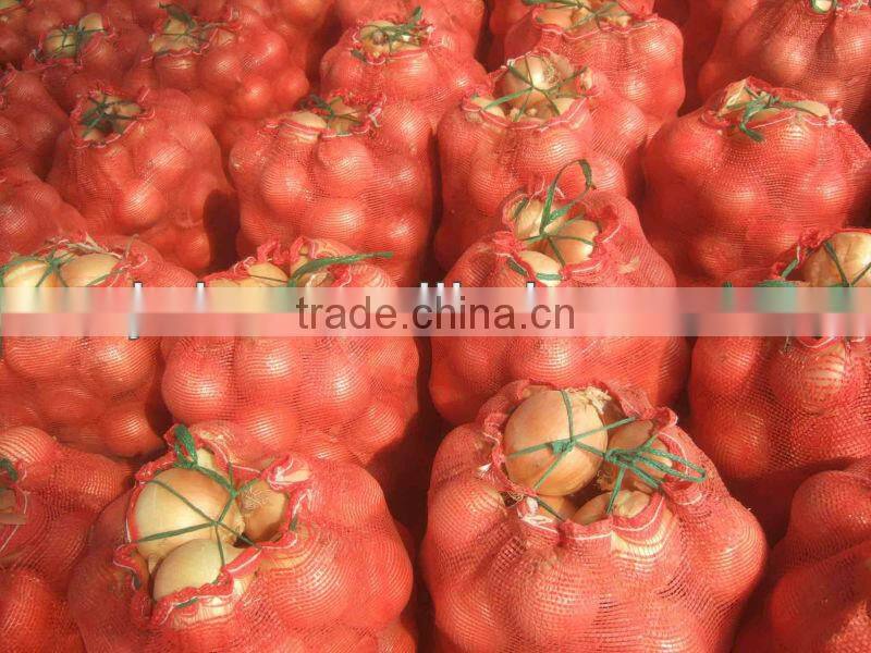 PP leno mesh packing bags for onion, China, high quality