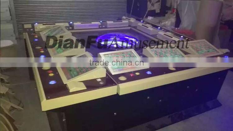 High qualllty PCB touch screen electronic gamblng 6/8/10/12 players 17 inc roulettte machine manufacturer in Triidad and Tobago