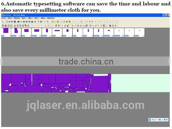 Computer automatic fabric laser cutting machine laser cutter for textile