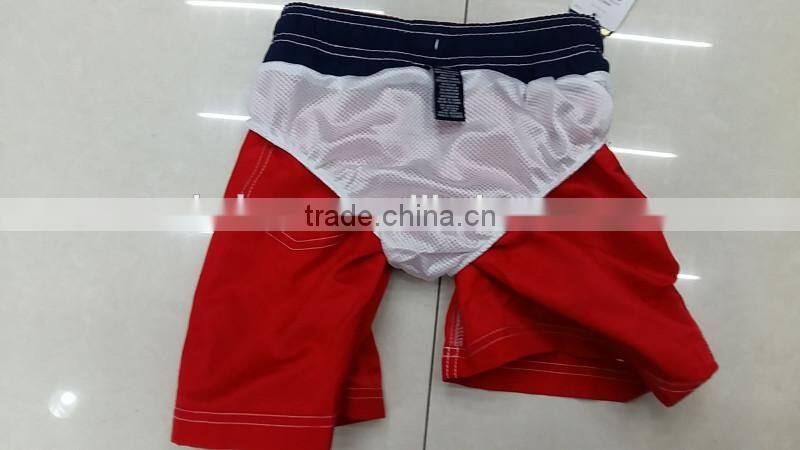 Kid's fashion comfortable brand sport shorts pants garment stock lot