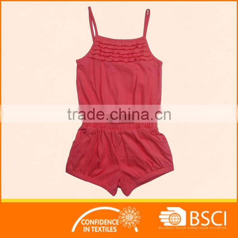 Little Girl Fashion Overall Jumpsuit Wear