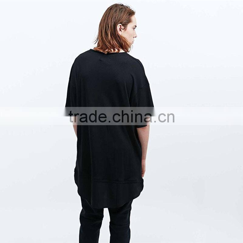 Fashion blank casual loose 7xl t-shirts for men
