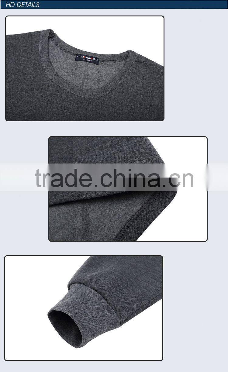 Men's Heat Retention Warm Thermal Long John Underwear Set Men