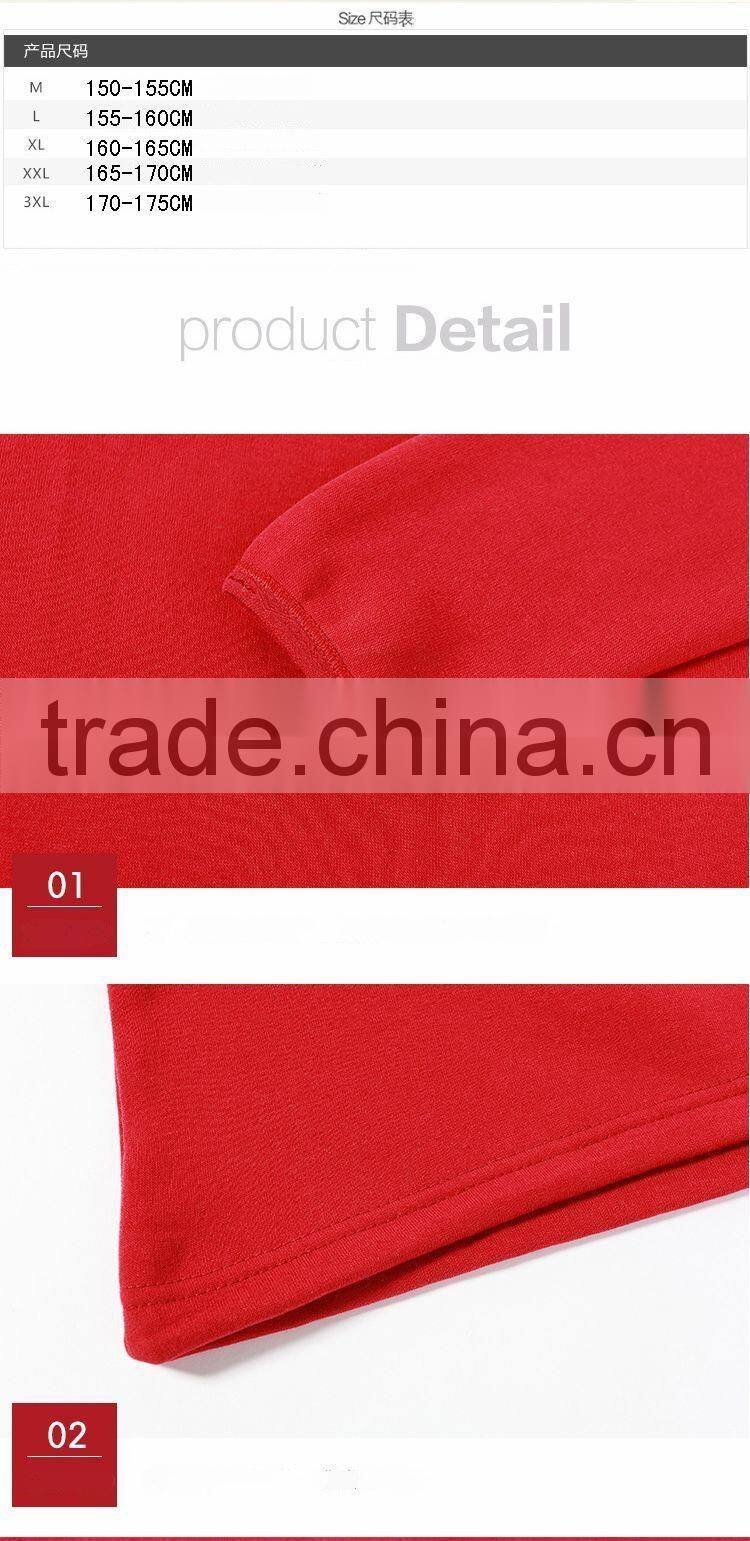 promotional ladies long johns long shirt and long pants