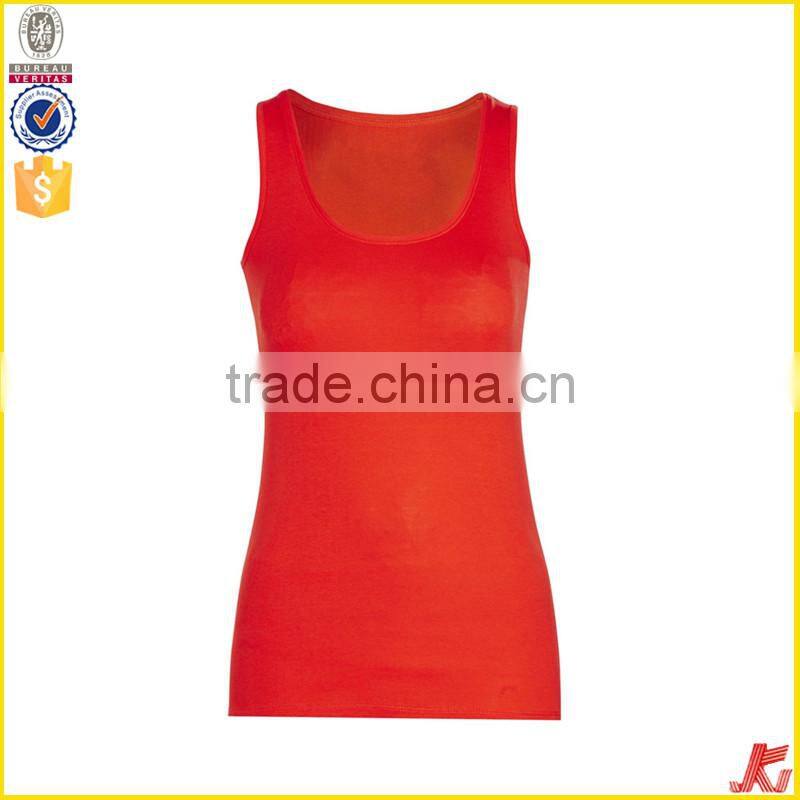 customize 95% cotton and 5% spandex womens tank tops