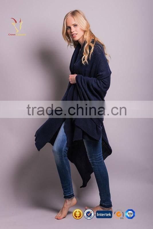 Women Wholesale Blanket Scarf Shawl Knitted Poncho Shawl And Scarf 2016