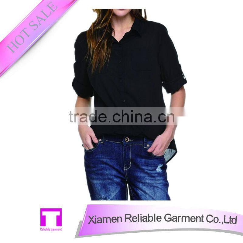 2014 fashion design lady blouse