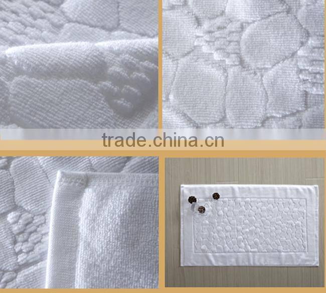 High quality 100% cotton floor mat for hotel