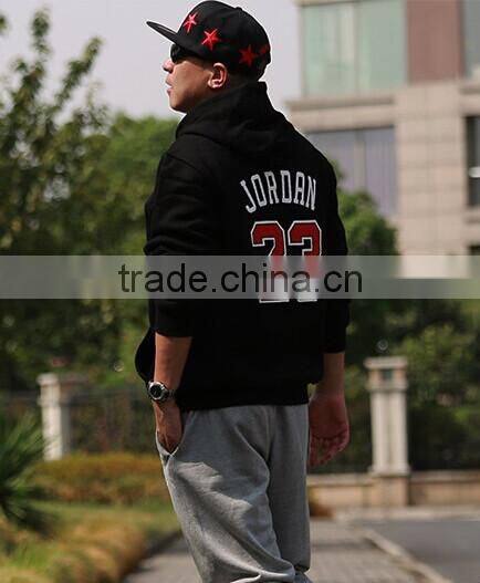 kangaroo pocket athlete warm pullover sports fleece jacket men