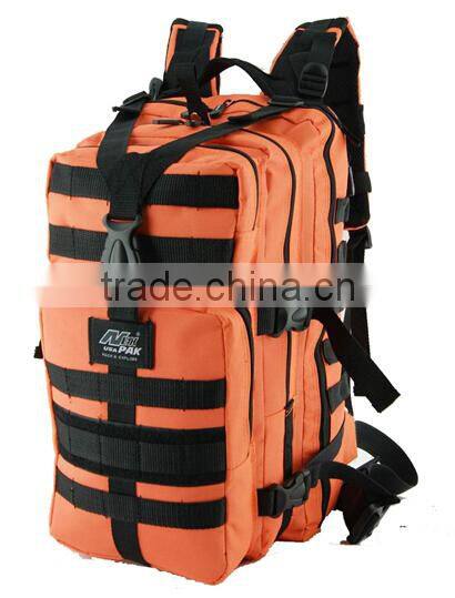 Outdoor adventure couple camo backpack/pink hiking hunting backpack