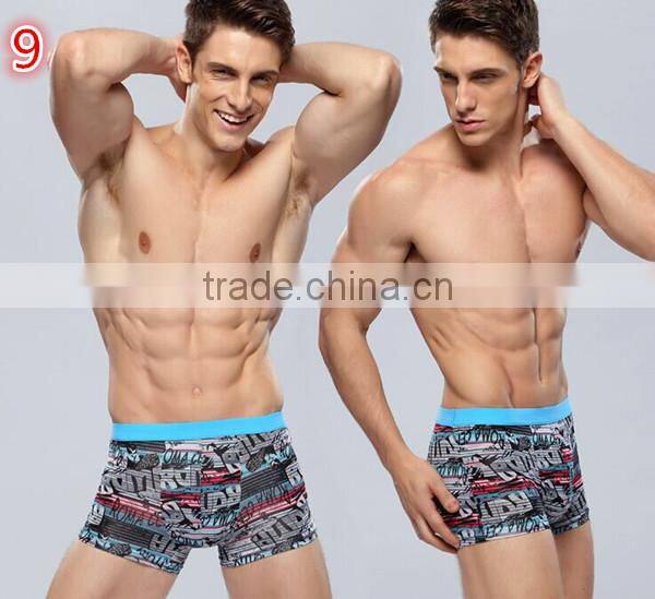Hot sale new design many colors for choice boxer briefs alibaba suppliers men pringting underwear