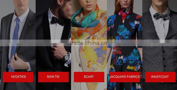 Cheapest Red color 100%polyester woven custom pocket square