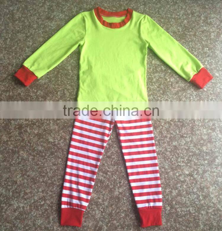New design comfort Kids red striped Family Christmas Pajamas Baby Toddler New Year Children Pajamas