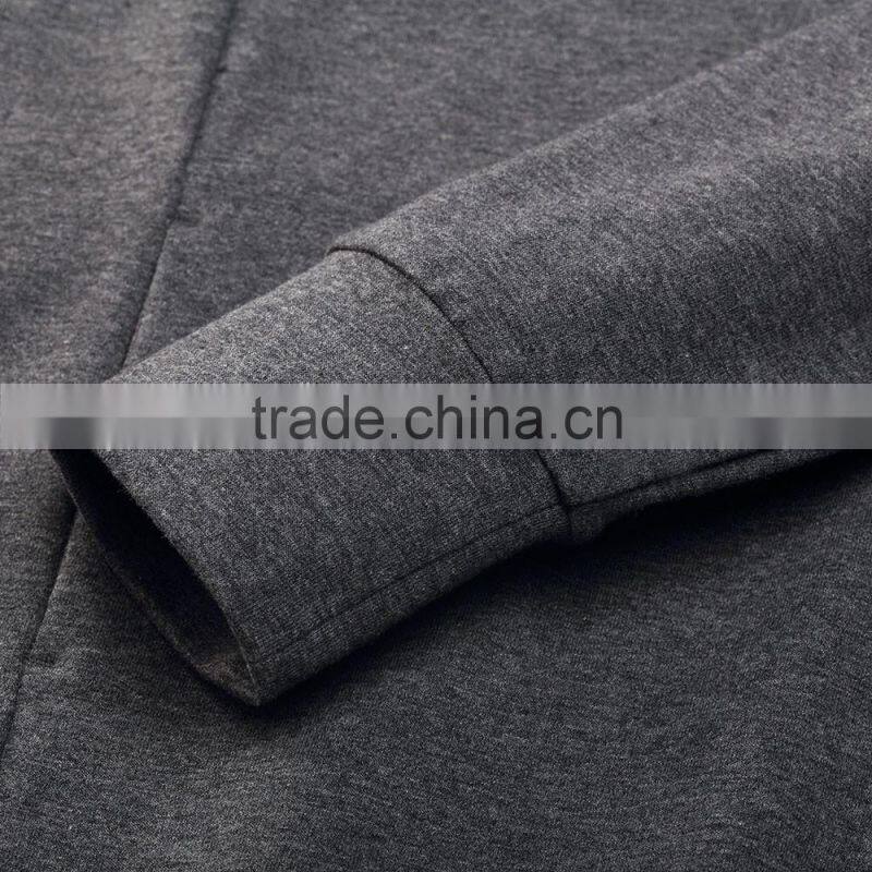 adults special fabric grey blend dri fit gym hoodies/pants sets tracksuit clothing