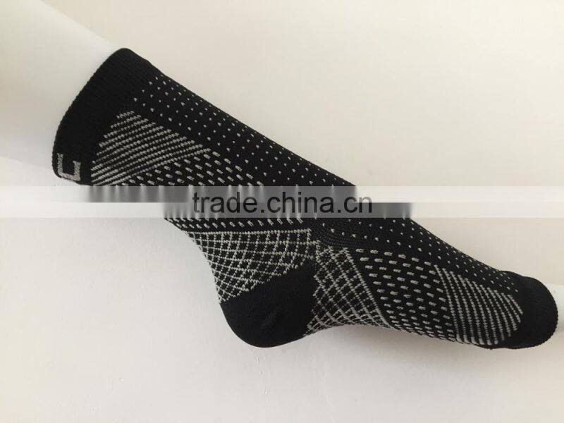 Open toe ankle custom logo 16-18 mm /HG unisex nurse compression arch support running cycling socks